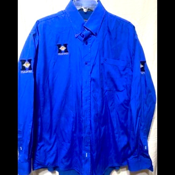 Cinch Other - Royal blue Harris shirt size medium. NWOT